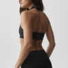 Alo Softsculpt Feel the Heat halterbeha - Zwart
