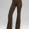 Alo Softsculpt Foldover Flare Legging - Espresso