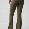 Alo Softsculpt Foldover Flare-legging - Olive Tree