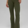 Alo Softsculpt High-Waist 7/8 bootcut legging – olijfgroen