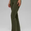 Alo Softsculpt High-Waist 7/8 bootcut legging – olijfgroen