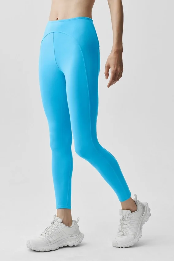 Alo Softsculpt High-Waist 7/8-legging – azuurblauw