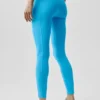 Alo Softsculpt High-Waist 7/8-legging – azuurblauw