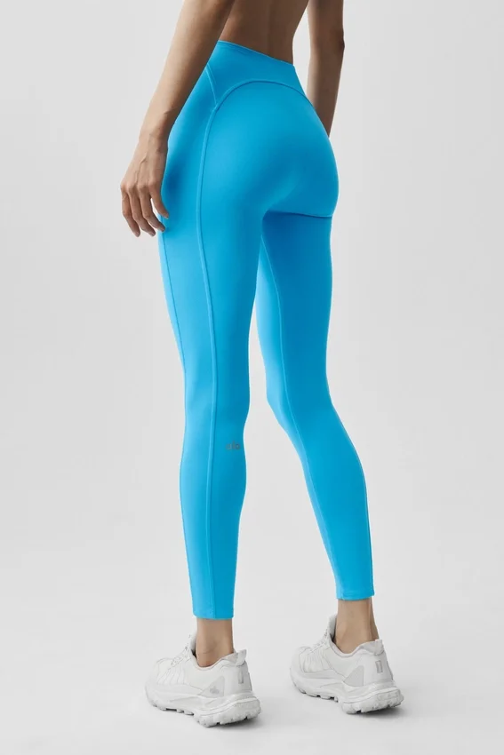 Alo Softsculpt High-Waist 7/8-legging – azuurblauw