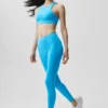 Alo Softsculpt High-Waist 7/8-legging – azuurblauw