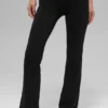 Alo Softsculpt High-Waist 7/8-legging met bootcut - Zwart