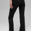 Alo Softsculpt High-Waist 7/8-legging met bootcut - Zwart