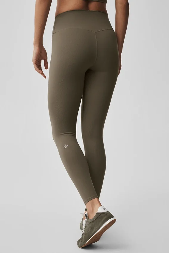 Alo Softsculpt High-Waist 7/8-legging – Olive Tree