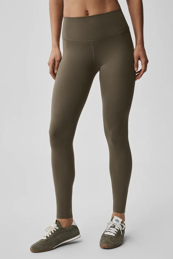 Alo Softsculpt High-Waist 7/8-legging – Olive Tree