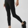 Alo Softsculpt High-Waist 7/8-legging - Zwart