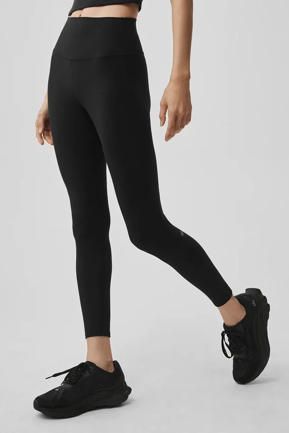 Alo Softsculpt High-Waist 7/8-legging - Zwart