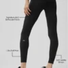 Alo Softsculpt High-Waist 7/8-legging - Zwart