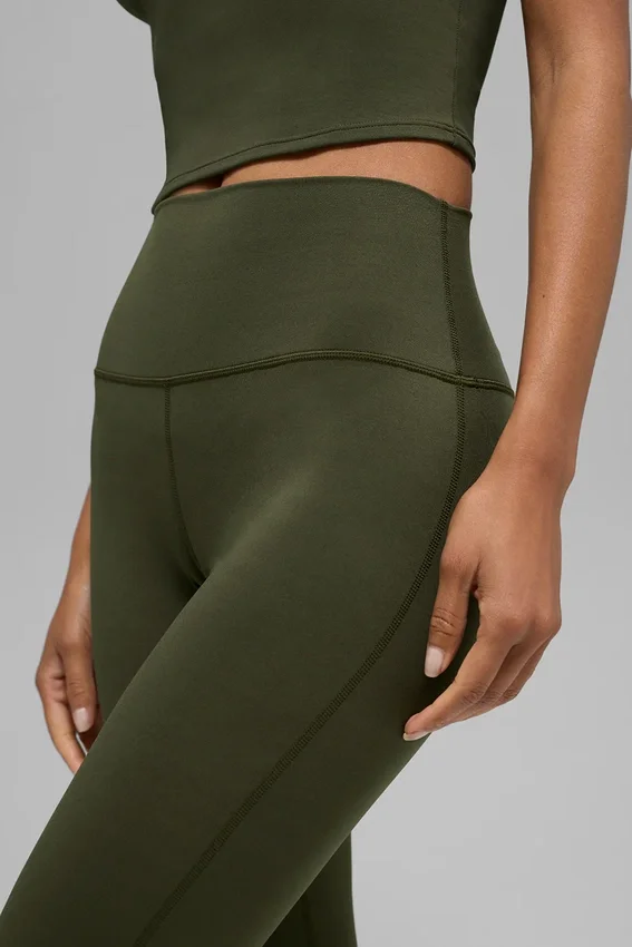 Alo Softsculpt High-Waist Bootcut Legging – olijfgroen
