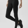 Alo Softsculpt High-Waist Legging ‘Amp It Up’ – Zwart