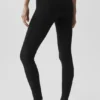 Alo Softsculpt High-Waist Legging ‘Amp It Up’ – Zwart