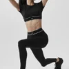 Alo Softsculpt High-Waist Legging ‘Amp It Up’ – Zwart