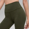 Alo Softsculpt High-Waist Legging - Green Olive