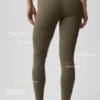 Alo Softsculpt High-Waist Legging - Olive Tree