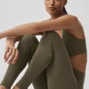 Alo Softsculpt High-Waist Legging - Olive Tree
