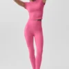 Alo Softsculpt High-Waist Legging - Paradise Pink