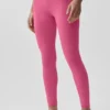 Alo Softsculpt High-Waist Legging uit de Amp It up-collectie – Paradise Pink