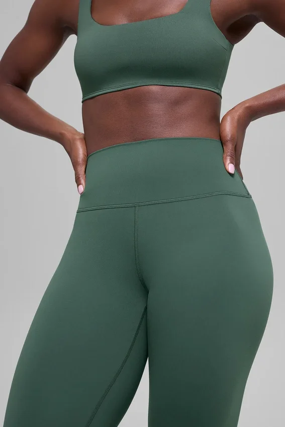 Alo Softsculpt High-Waist Leggings - Clover Green