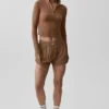 Alo Softsculpt Precision 1/4 Zip met lange mouwen - Sun Kissed Brown