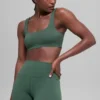 Alo Softsculpt Precision-bh - Clover Green