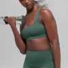 Alo Softsculpt Precision-bh - Clover Green