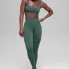 Alo Softsculpt Precision-bh - Clover Green