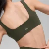 Alo Softsculpt Precision-bh - Green Olive