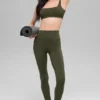 Alo Softsculpt Precision-bh - Green Olive