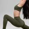 Alo Softsculpt Precision-bh - Green Olive
