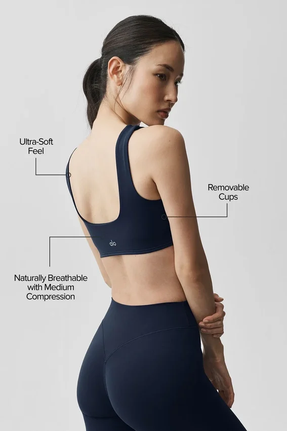 Alo Softsculpt Precision-bh - Navy