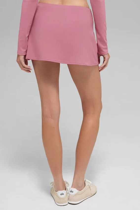 Alo Softsculpt Precision minirok – Pink Wild Rose