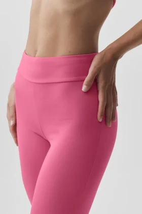 Alo Softsculpt Shoreline Capri – Paradise Pink