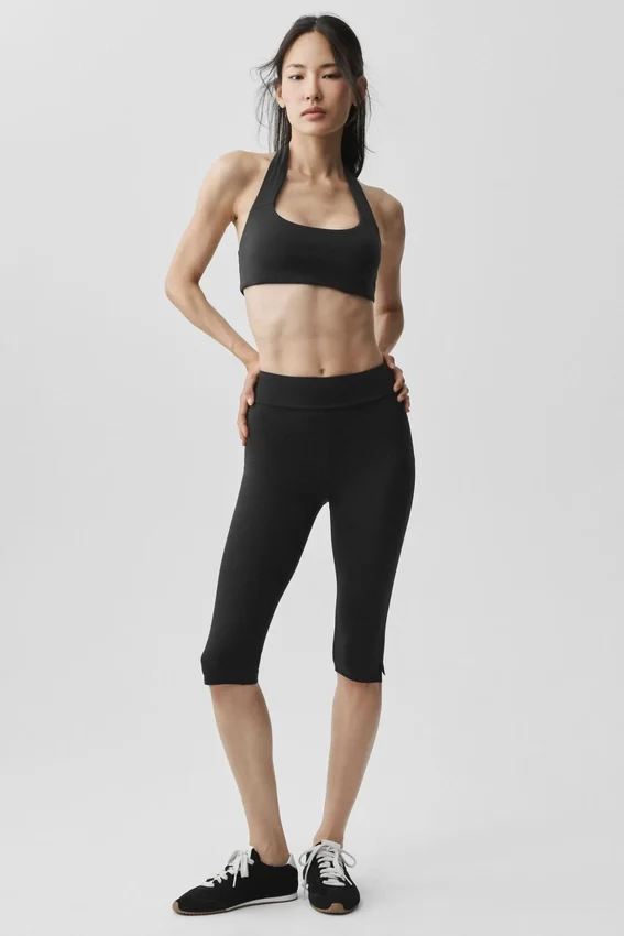 Alo Softsculpt Shoreline Capri - Zwart