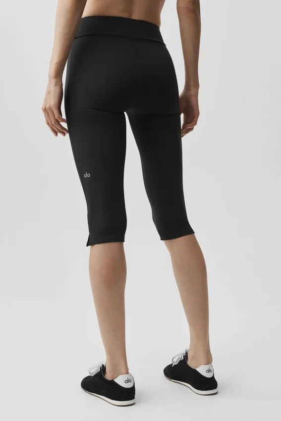 Alo Softsculpt Shoreline Capri - Zwart