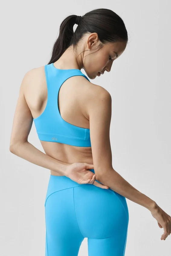 Alo Softsculpt Superset-bh – azuurblauw