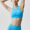 Alo Softsculpt Superset-bh – azuurblauw