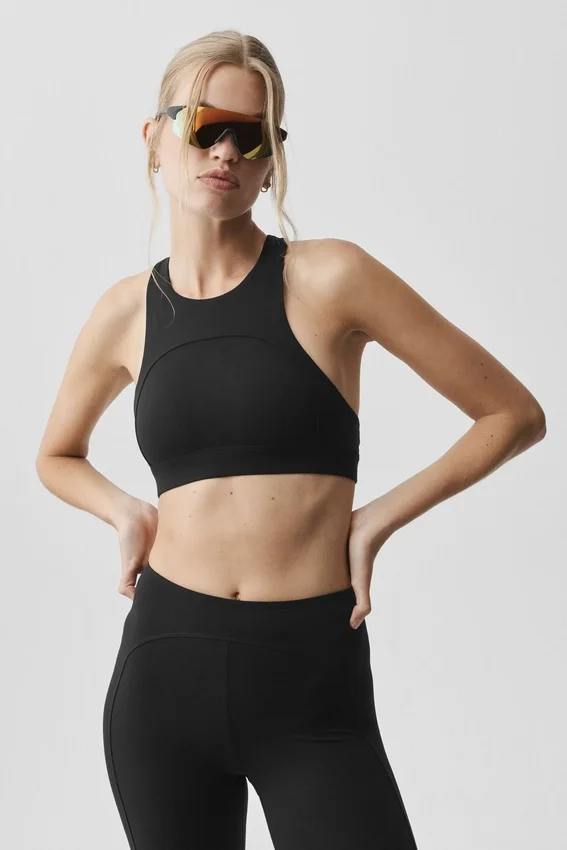 Alo Softsculpt Superset-bh - Zwart