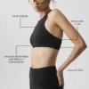 Alo Softsculpt Superset-bh - Zwart