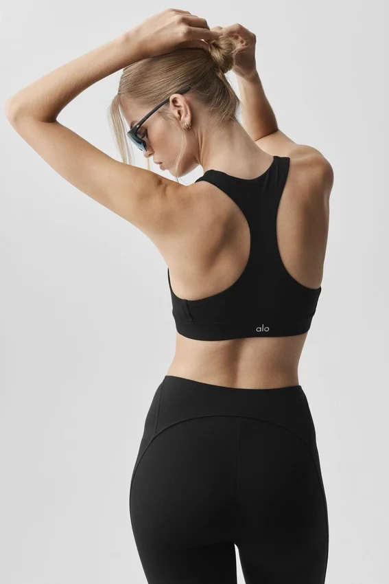 Alo Softsculpt Superset-bh - Zwart