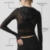 Alo Softsculpt Superset-jas met volledige ritssluiting - Zwart