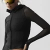 Alo Softsculpt Superset-jas met volledige ritssluiting - Zwart