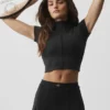 Alo Softsculpt Topspin-tennisrok – Zwart