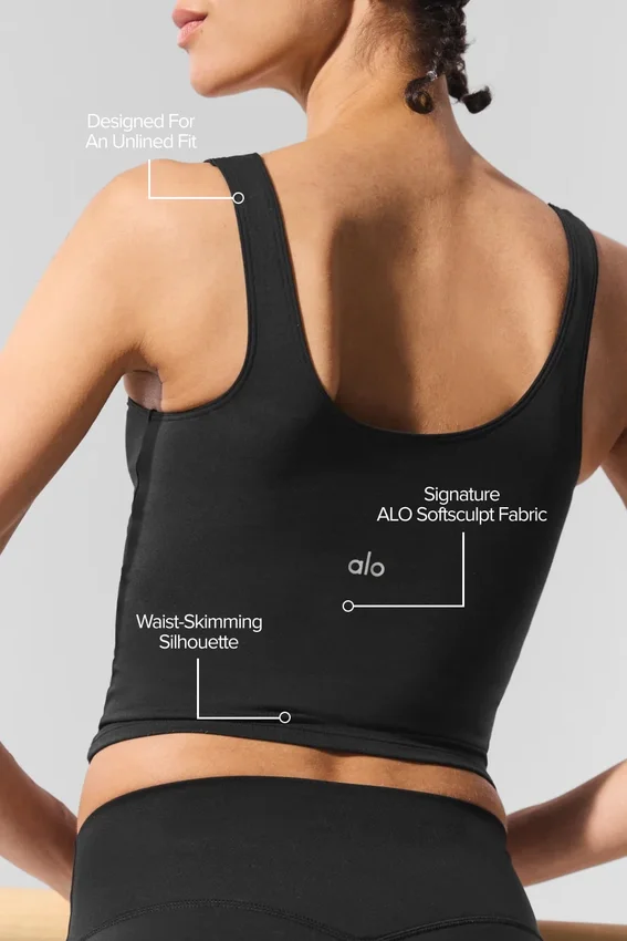 Alo Softsculpt Tank - Zwart