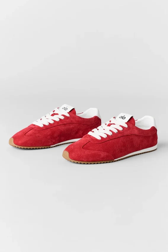 Alo Sunset Sneaker - Candy Heart Red