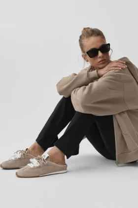 Alo Sunset Sneaker Muiltje - Gravel