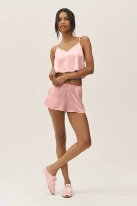 Alo Sunset Sneaker-muiltje - Sundrenched Pink